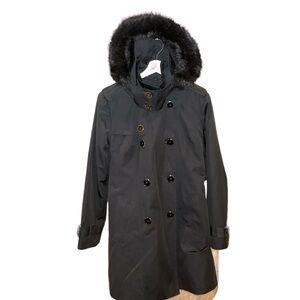 *Rare London Fog Trench - Removable Hood & Lining
